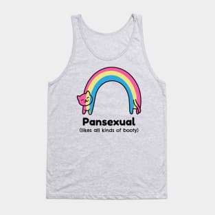 Pansexual (Like all kinds of booty) Design for PRIDE 2020 Tank Top